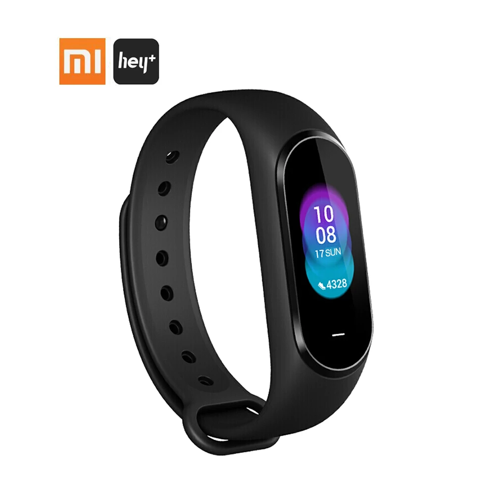 Фитнес-браслет Xiaomi Hey Plus, трекер, 0,95 дюймов, AMOLED экран, NFC, водонепроницаемый монитор сердечного ритма, умный Браслет