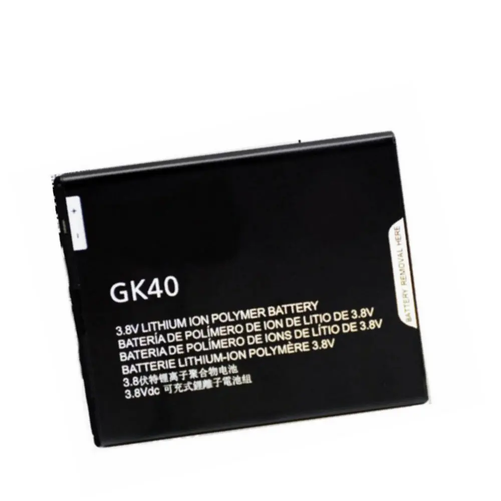 Высококачественная сменная батарея 2685 мАч GK40 MOT1609BAT для Motorola Moto E3 G4 Play XT1607 XT1609 XT1670