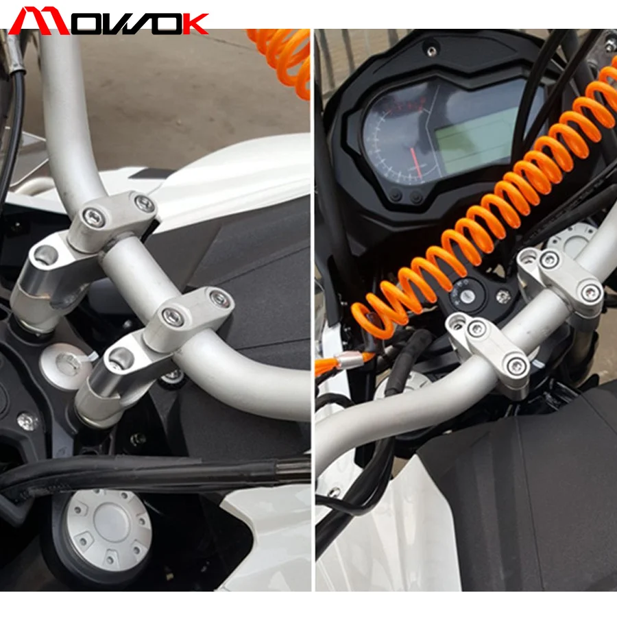 Крепление на руль мотоцикла с зажимом для Benelli TRK 502 trk502 2016 2017 | Автомобили и