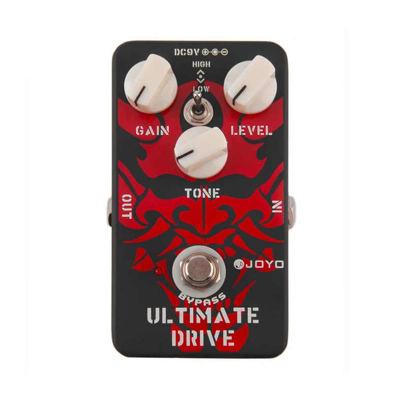 Педаль для гитары JOYO с эффектом перегрузки сверхмощный мощный бустер-труба JF-02 |