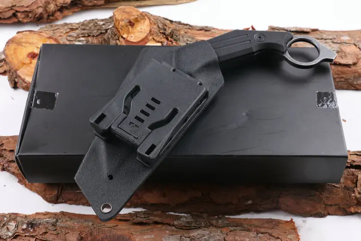 Strider Karambit охотничьи фиксированные ножи D2 лезвие G10 ручка Походный нож выживания