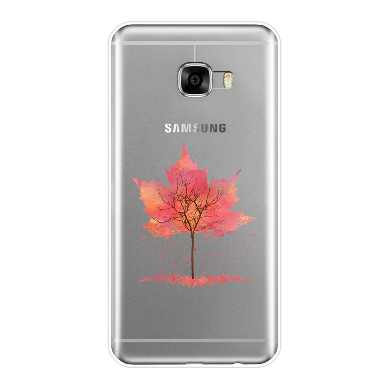 No.5 Чехол для samsung Galaxy C5 C7 C8 мягкий силиконовый черное сердце девушка любовь обувь задняя крышка для samsung Galaxy C9 C7 C5 Pro Чехол для телефона - Цвет: No.5