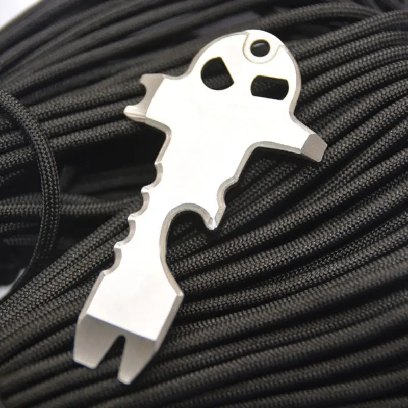 EDC нержавеющая сталь Тактический Многофункциональный карманный кольцо для