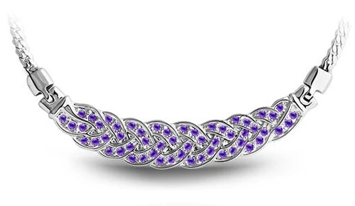 Ожерелье twistnake высшего качества AAAA + стразы модные ювелирные изделия подвески для