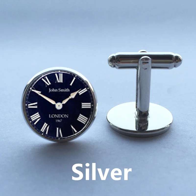 Новинка двойные круглые часы в стиле стимпанк винтажные детские часы|cufflinks