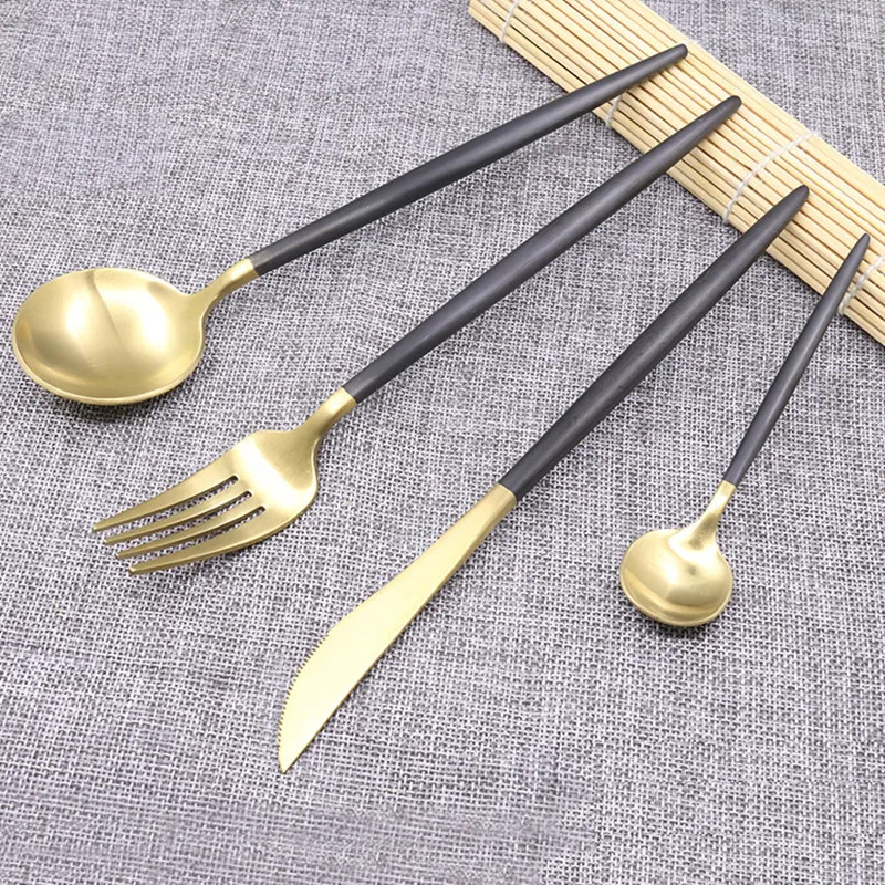 Набор столовых приборов из нержавеющей стали 304 в португальском стиле