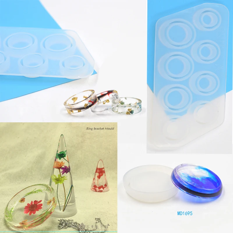 1 шт. кольцо/пластина форма для изготовления ювелирных изделий силиконовая