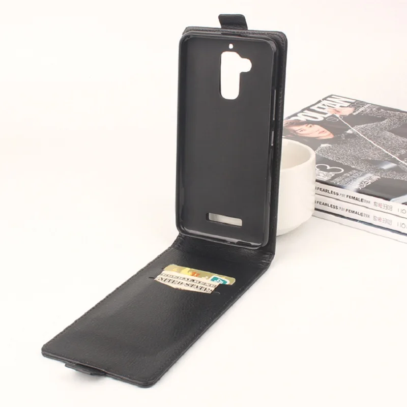 Чехол Litchi для ASUS Zenfone 3 Max ZC520TL качественный кожаный чехол телефона в наличии|case