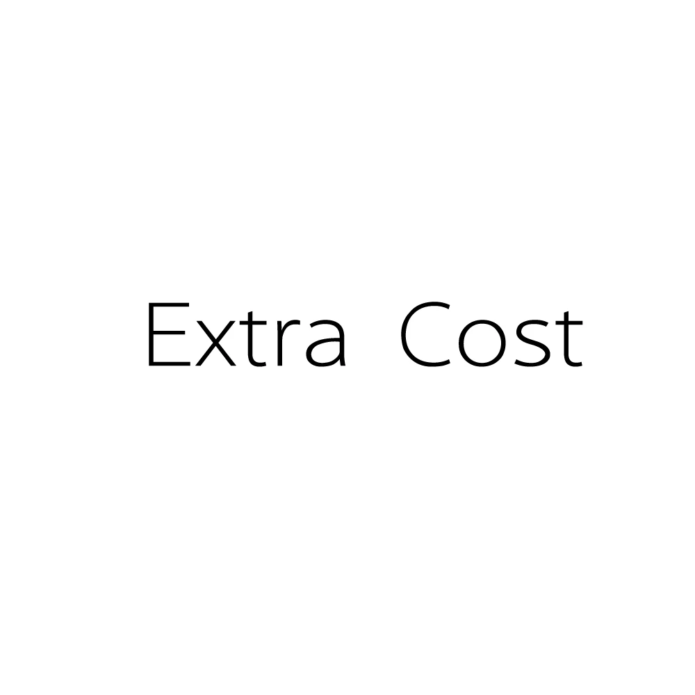 

Extra cost for wedding dress