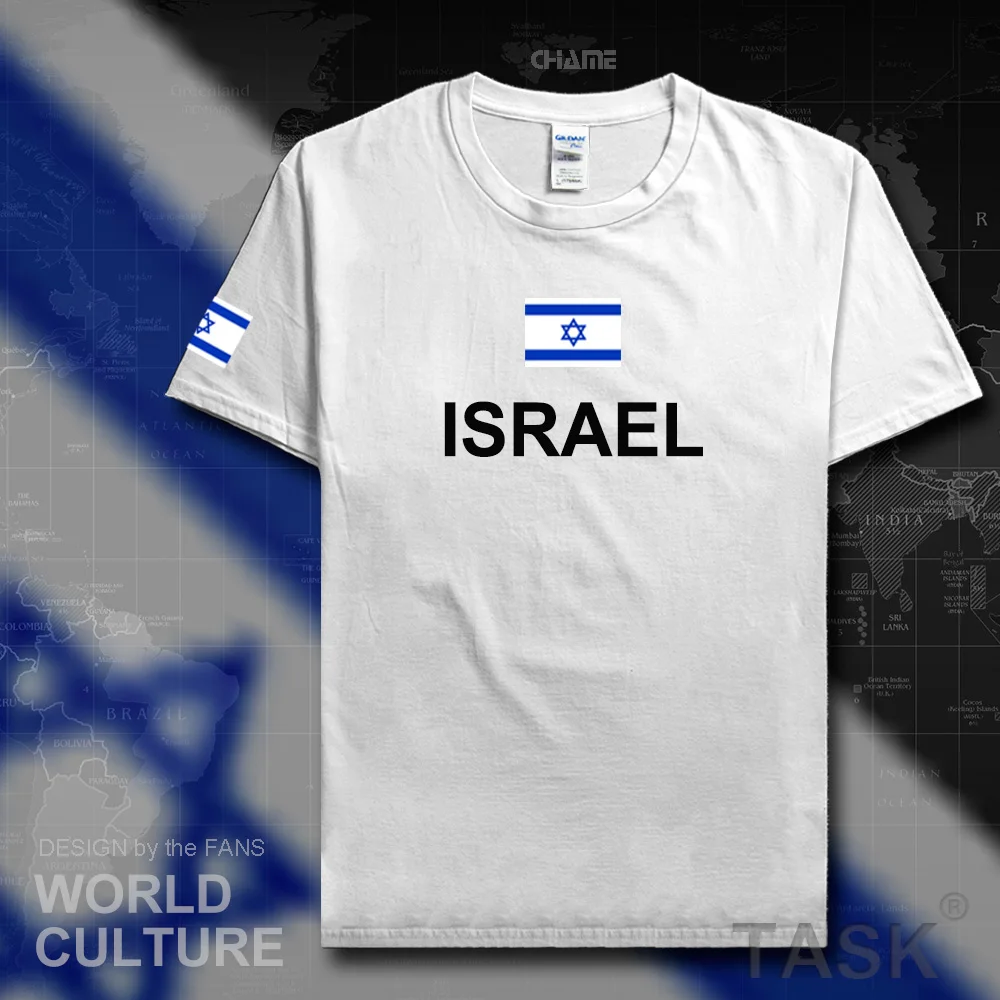 Israel Israeli men t shirt 2017 jerseys nation team cotton t-shirt sporting meeting fitness gyms clothing tees country tshirt | Мужская