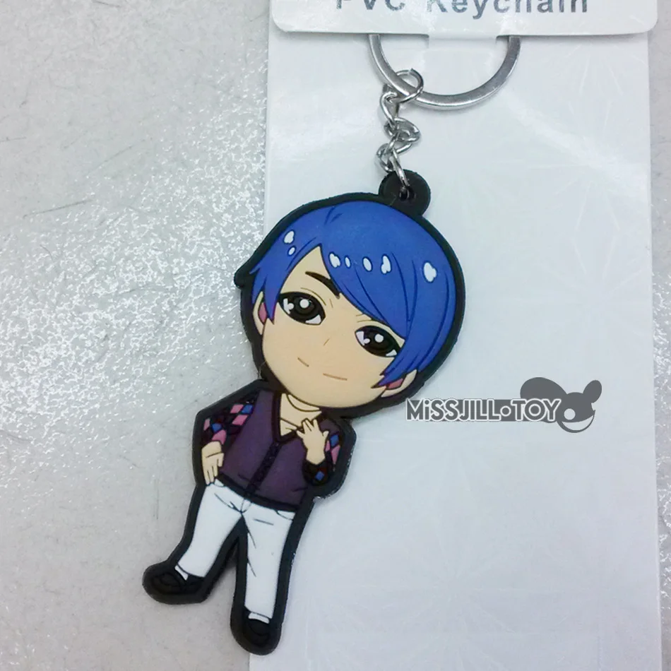 5PCS Amine Tokyo Ghoul Key Chain Kaneki Ken Touka Kirishima figure doll pendant keyring Jewelry for boys girls kids good present | Украшения