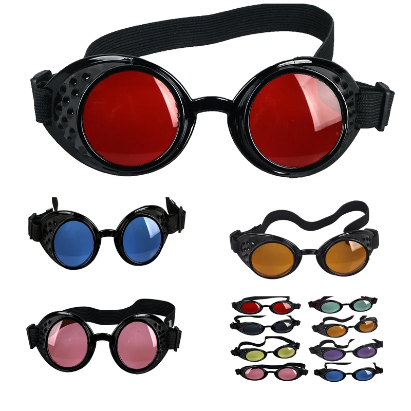 Праздничные винтажные очки в стиле стимпанк защитные готическом