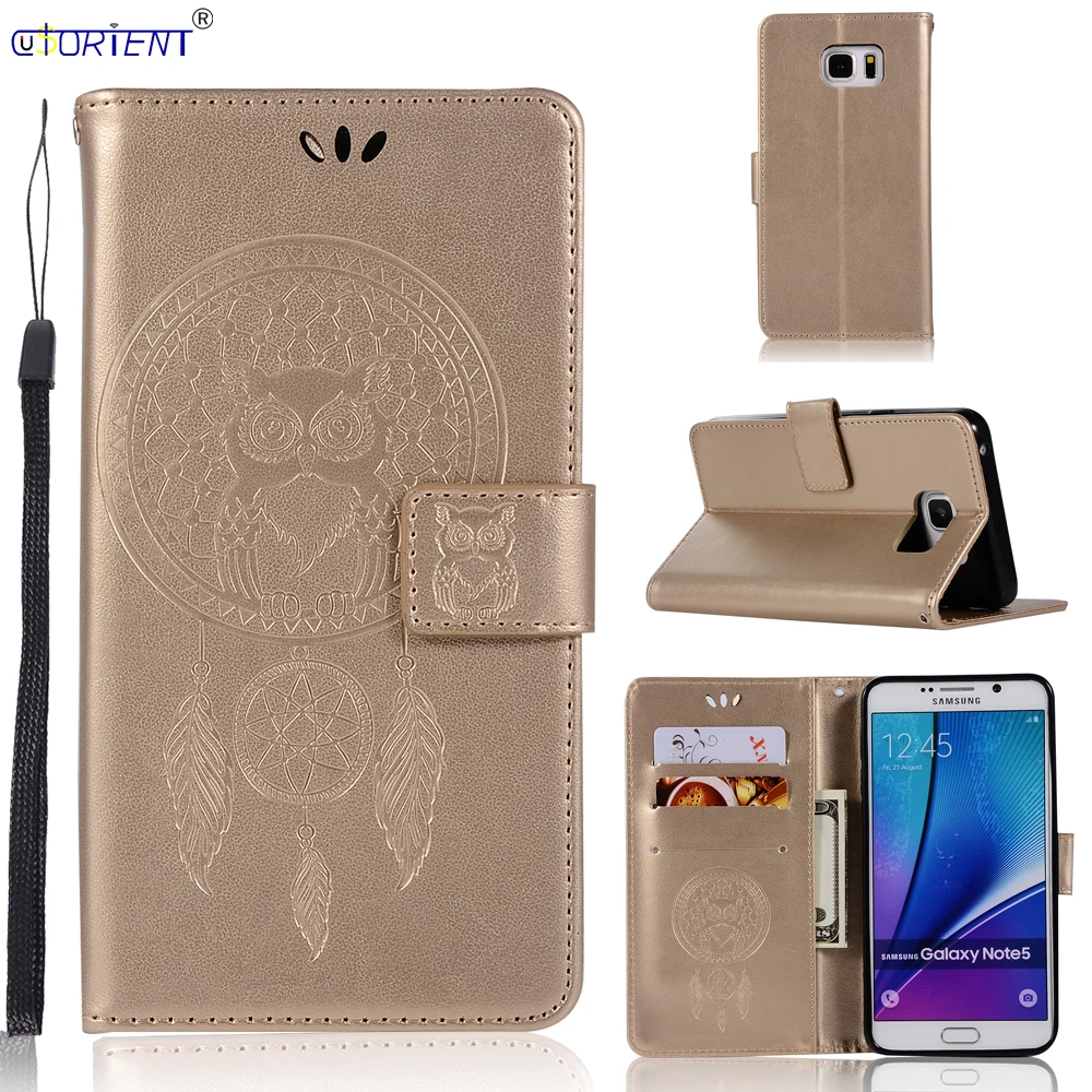 Для Samsung Galaxy Note5 N920 флип чехол кошелек SM N920F N920C N920A N920S N920P N920T кожаный N920I N9200 сумка с