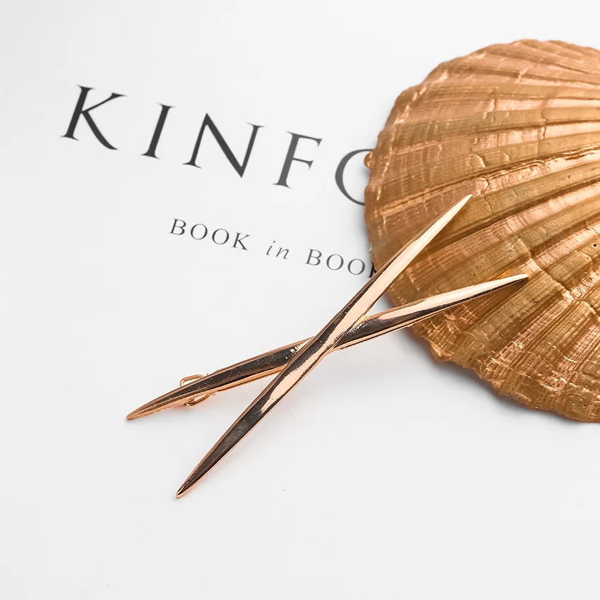 Заколки для волос женские элегантные Геометрические из сплава 2019|Шпильки и