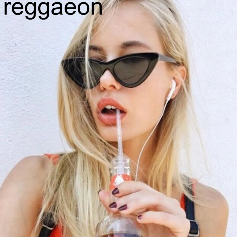 2018 reggaeon новые модные милые сексуальные женские солнцезащитные очки кошачий глаз