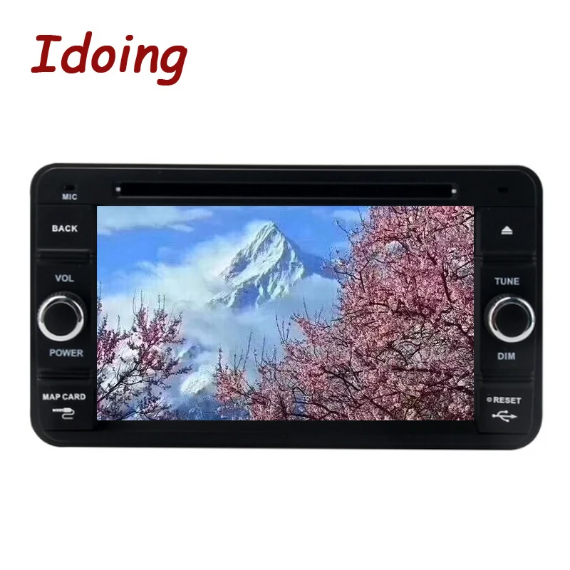 Idoing 6 2 &quot4 г + 32 8 Core 2Din автомобиля Android радио dvd плеер для Suzuki Jimny 0 рулевого колеса gps
