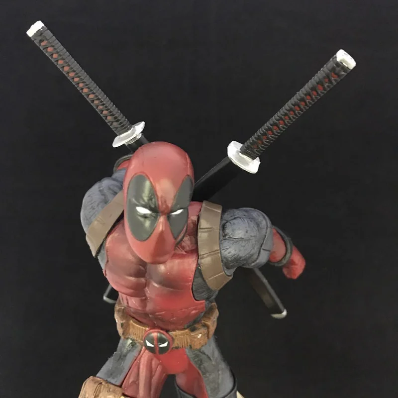 X-Men Deadpool с ножом фигурки игрушки ПВХ экшн-фигурки коллекция модель H756 27 см |