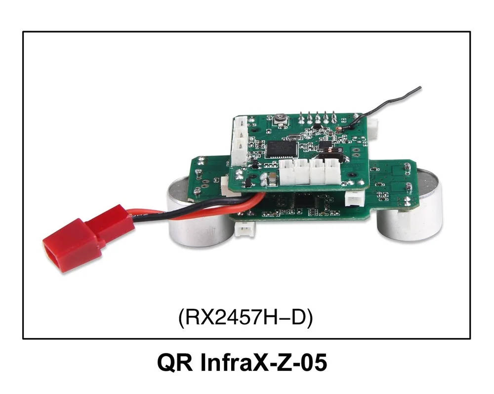 

Walkera Infra X spare parts QR-InfraX-Z-05 Receiver (RX2457H-D)