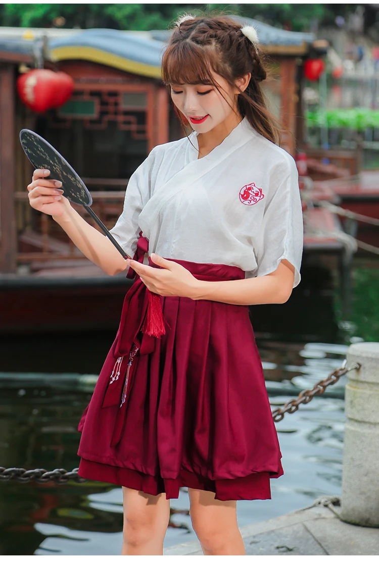 Для женщин Одежда для кунг-фу Косплэй костюм феи Hanfu Костюмы китайский традиционный Древний платье танцы этап древней китайской династии Тан одежда на рост от 90
