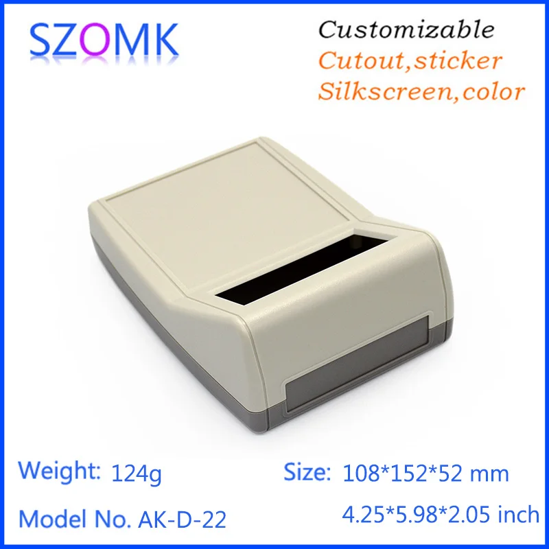 Szomk высокое качество настольный пластиковый корпус с ЖК дисплеем для электронных