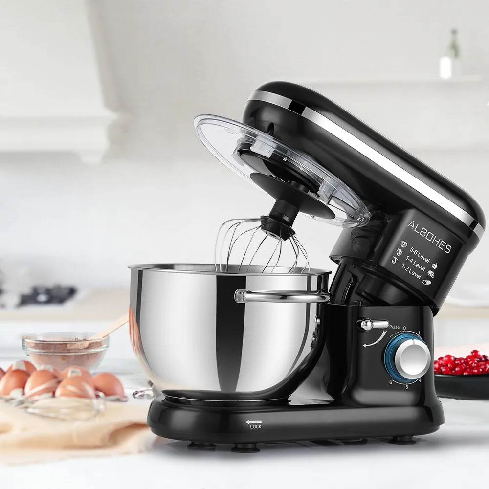 ALBOHES SM-1301Z переносные блендеры 600 Вт чаша-лифт стенд миксер кухонный комбайн 6 скоростей настройки кухня домашняя машина Z35