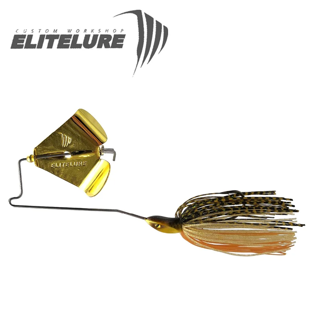 Elitelure Nebulosa 3/8 унций 10 г топвотер зумбейт силиконовая юбка рыболовные приманки