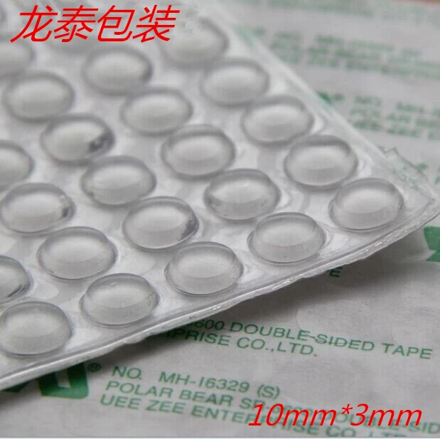 Прозрачные самоклеящиеся Противоскользящие силиконовые резиновые накладки на