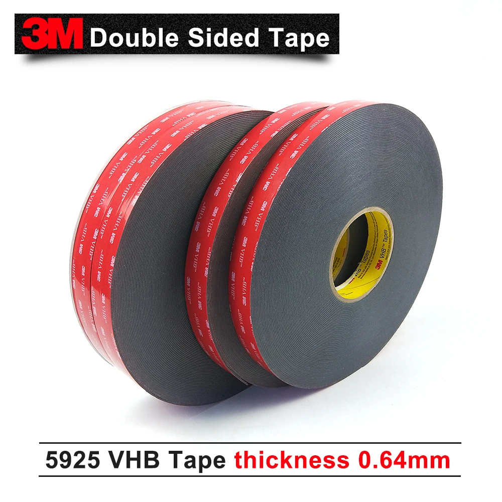 Двухсторонняя акриловая клейкая красная пленка 3M VHB 5925/исключительная