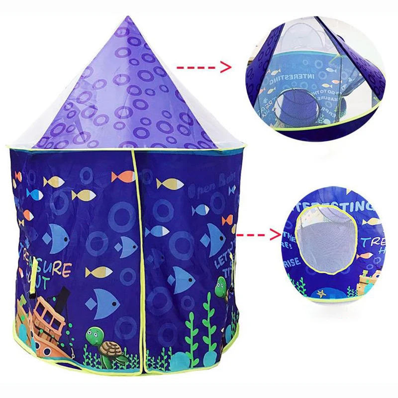 3 шт./компл. детской палатки туннель мяч бассейн игра дом три в одном Портативная