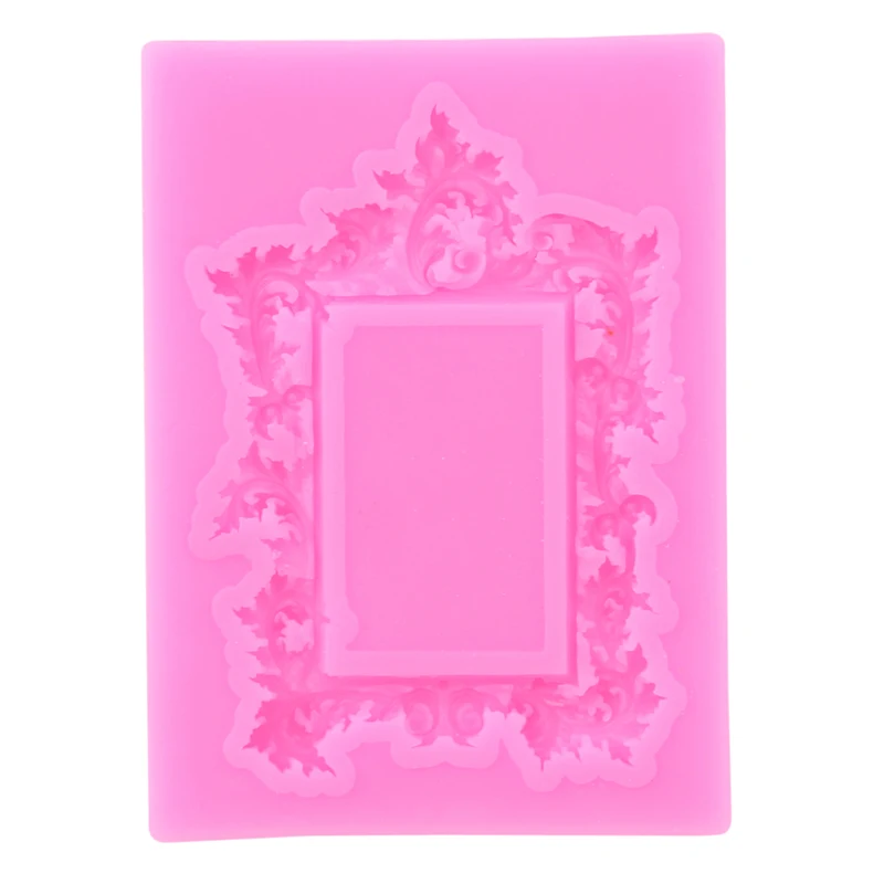 Фоторамка силиконовая форма помадной формы для украшения торта инструменты