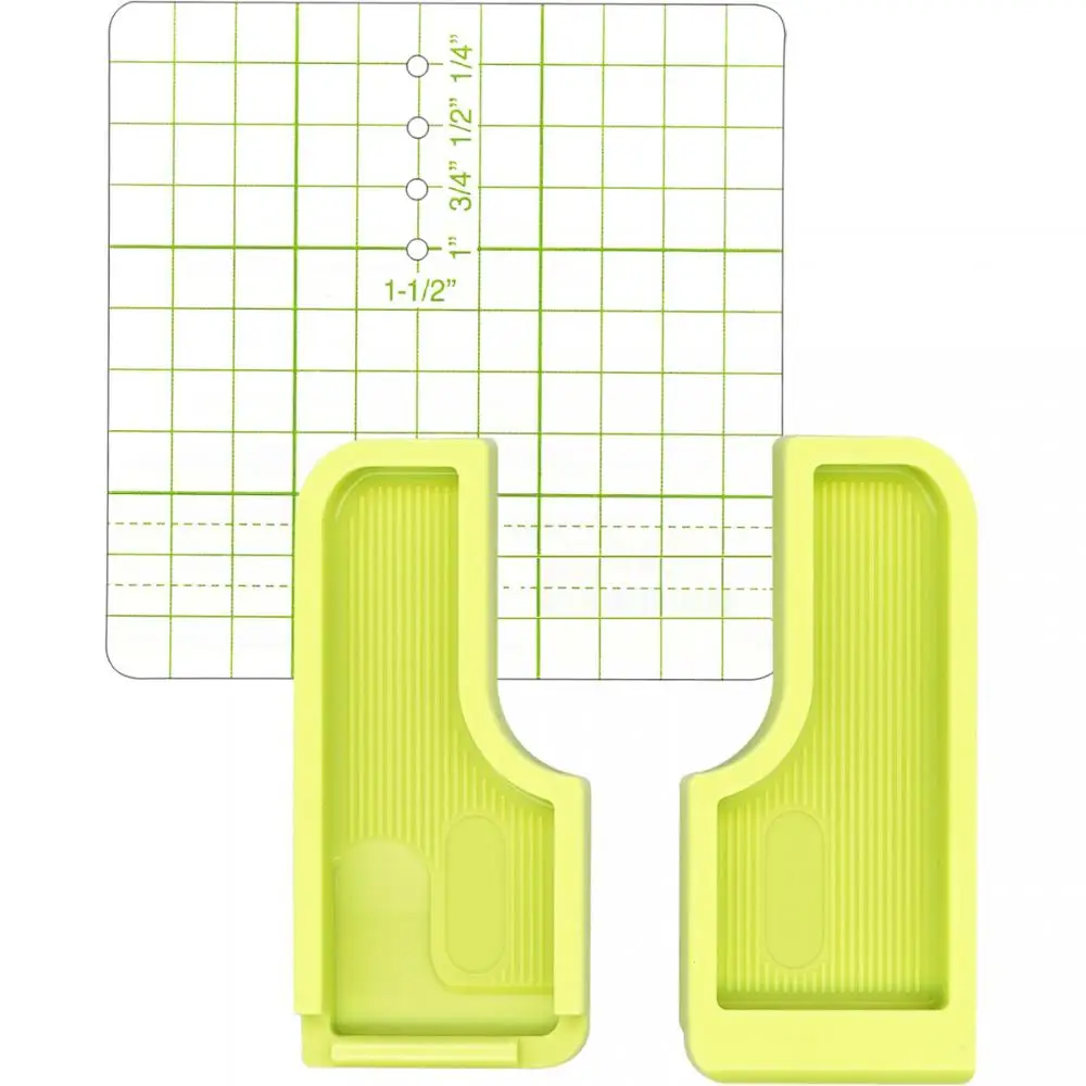 Прибор для вышивания швейных машин зеленый пластик|Швейные инструменты и