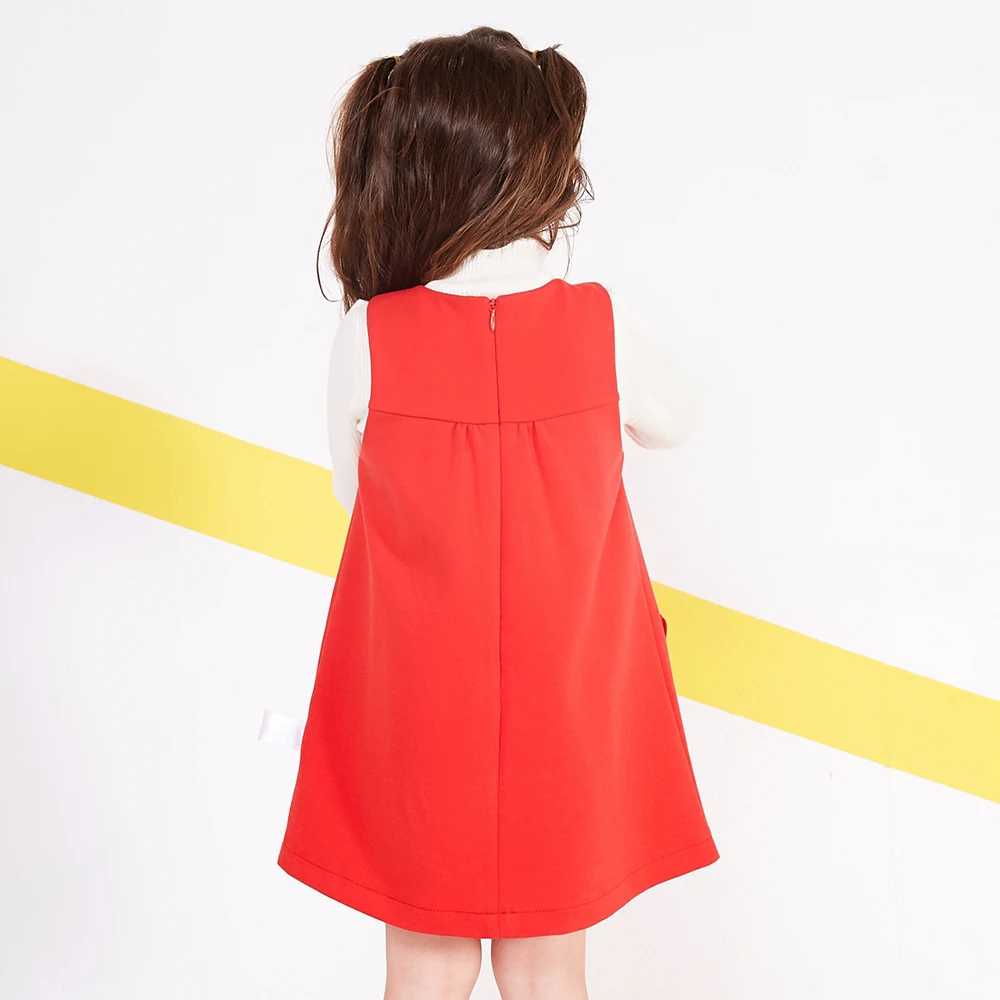 Платье MiniBalabala в полоску без рукавов для маленьких девочек модные Хлопковые