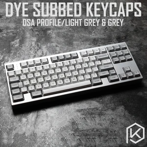 Набор чернил для клавиатуры dsa granite gray colorway dsa profile Paint Sub Keycap PBT, пластик для клавиатуры gh60 xd60 xd84 cospad tada68 rs96 87 104 660