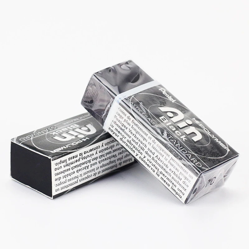 Черный ластик Pentel ZEAH06 1 шт. графический дизайн профессиональный серия Ain|Ластик| |