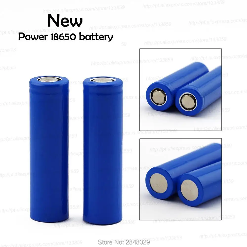 10 шт. Бесплатная доставка 18650 1100 мАч литиевая батарея 3 7 в сисветильник вспышка