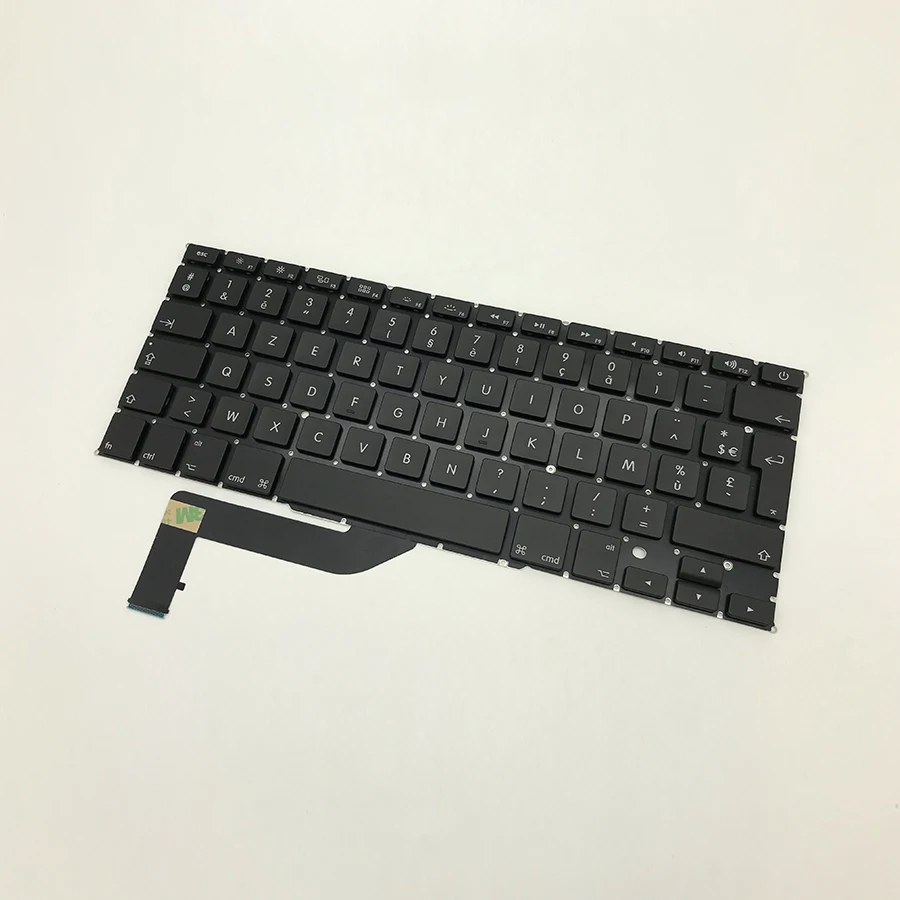 Новая AZERTY Французская клавиатура для ноутбука с винтовым инструментом Macbook Pro Retina