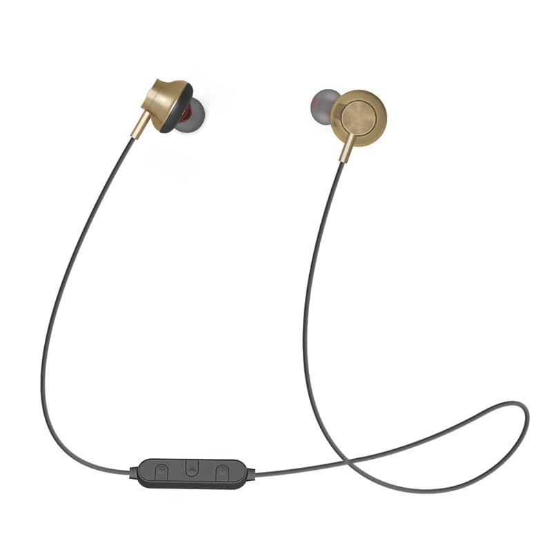 Беспроводные Bluetooth наушники стерео спортивные BT 08 магнитные вкладыши гарнитура с