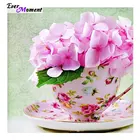 Набор для алмазной вышивки сделай сам, картина с цветами, вышивка крестиком из квадратных страз, ASF270