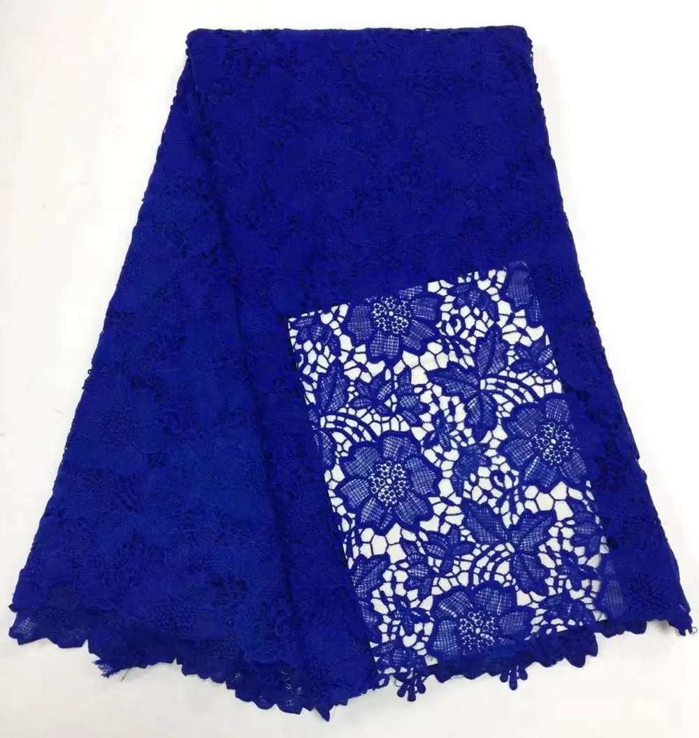 Высококачественная нигерийская кружевная тканевая веревка с вышивкой 2018