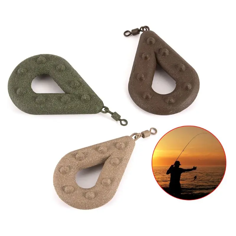 Привести Вес рыболовное грузило полые грушевидной формы Морская рыбалка ведет