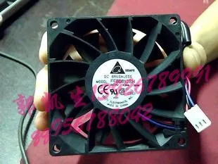 Двухшариковый вентилятор Delta ffb0812sh 12 В 8025 А дюйма 8 см 80*80*25 мм охлаждения