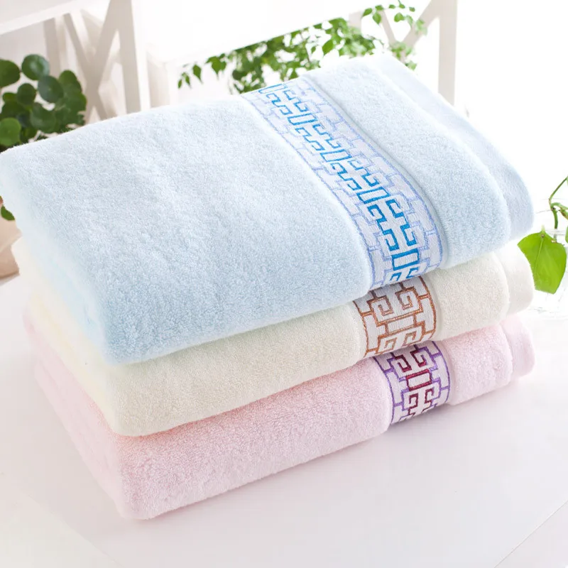 Ванная комната SUPERSOFT Ванны Простыни хлопок Полотенца душевые 70*140 см большой пляж