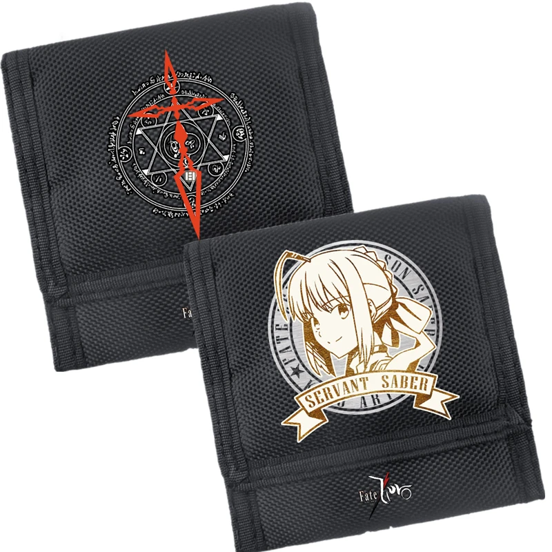 Аниме Fate Zero Stay Nigh Saber Archer косплей женский короткий кошелек 900D нейлоновый маленький кошелек для монет держатель для карт Carteira