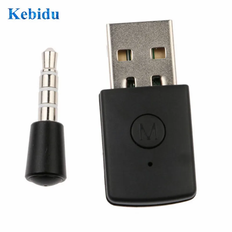 KEBIDU Bluetooth 4 0 + EDR USB беспроводной USB-адаптер 3 5 мм Dongle последняя версия для PS4 Для