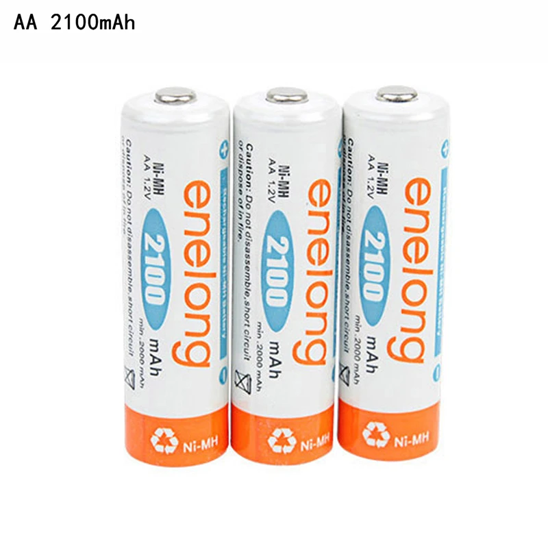 JRGK enelong Ni-MH 900mAh AAA 1,2 V AAA батарея AA 2100mAh никель-металл-гидридные аккумуляторные батареи с низким саморазрядом NiMH