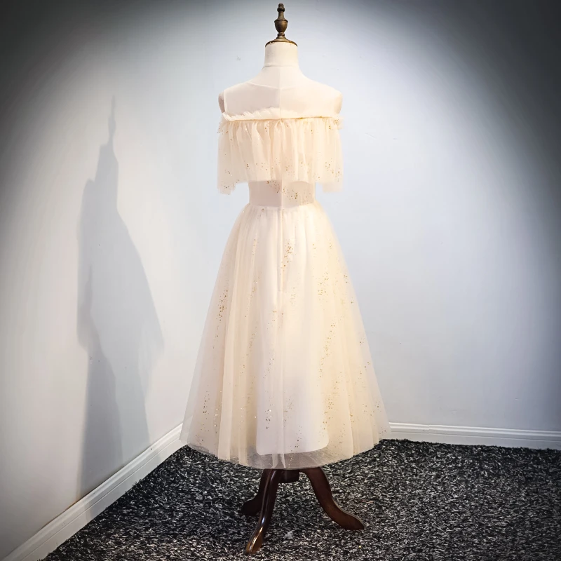 JANCEMBER 2019 Последние платья для выпускного вечера Иллюзия О образным вырезом без