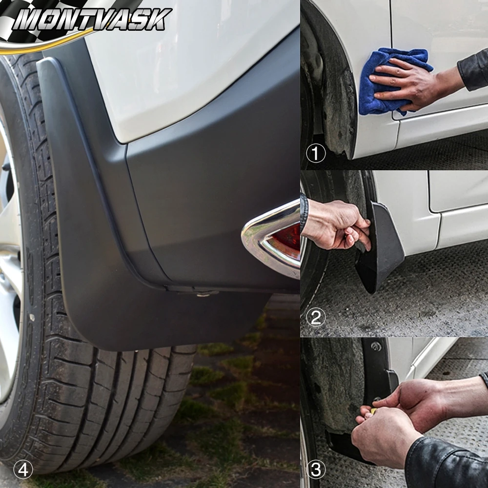 Брызговики Fender Крыло комплект для 2006 2010 BMW X3 E83 4 шт.|flaps splash guards|mud flaps guardssplash guard |