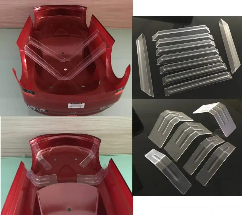 Внутренние укрепленные панели кузова радиоуправляемого автомобиля для HPI HSP Kyosho