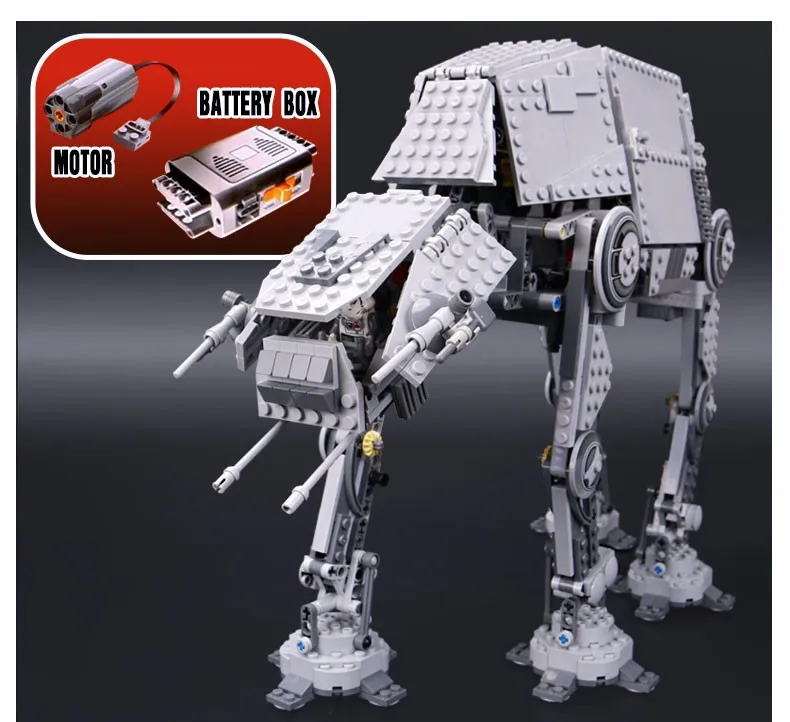 Express ship 2017 new Classic movie theme toy AT-AT 1137 pcs Assembled block Transport armor children education toys | Игрушки и хобби