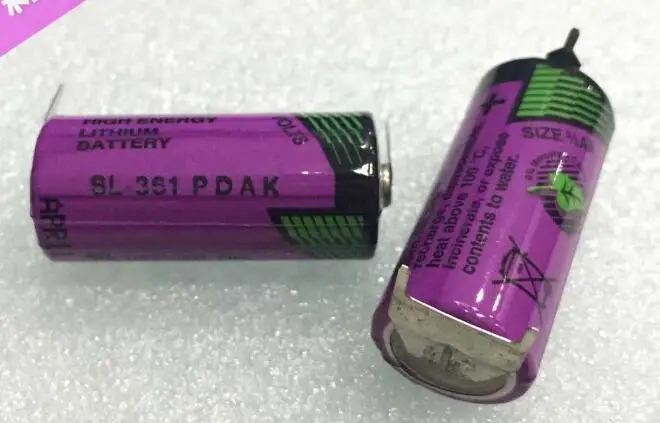 2 шт. SL 361 PPIJ 3 6 V 2/3AA 1600MAH PCL промышленная батарея памяти|Перезаряжаемые батареи| |